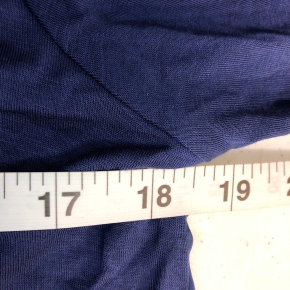 Cupio Womens Blue Long Sleeve Blouse Top Size M - Picture 5 of 6